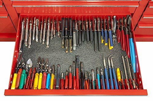Ernst 5500 10 Tool Plier Pro Organizer- Red/Black gallery
