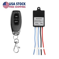 Mini Wireless Remote Control Switch DC 6V 12V 24V 36V 60V 1 Channel