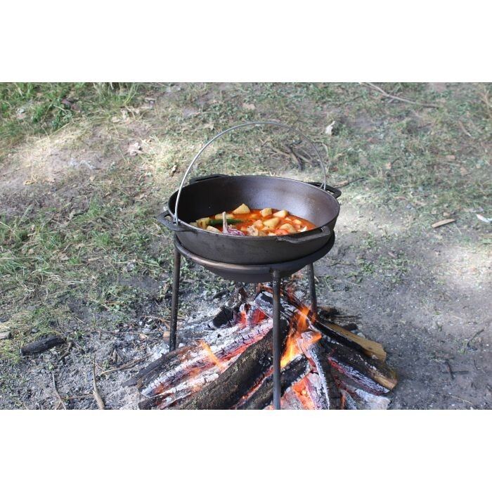 Asian cast iron cauldron 12 liters. Thickness 3.8 mm gallery