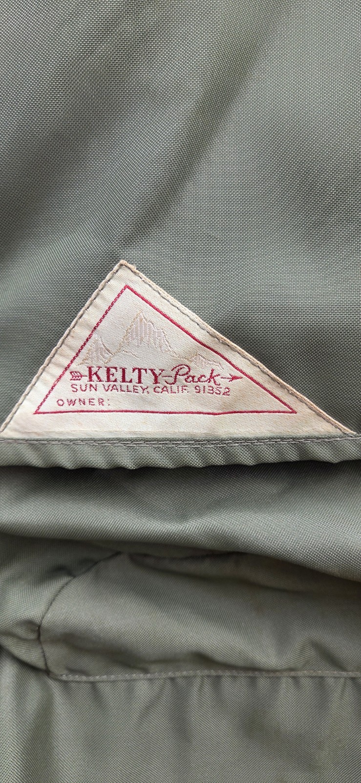 Post 1968 KELTY Mountaineer External Aluminium Frame Backpack Olive  3