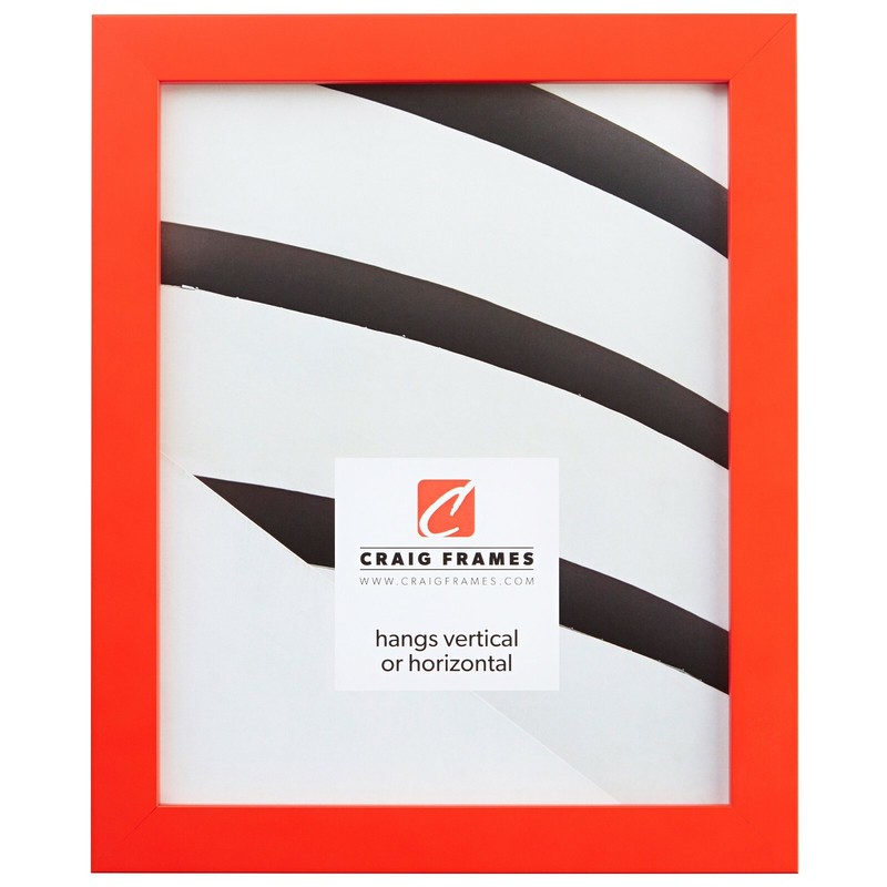 Craig Frames Confetti Primary, .875" Wide Modern Picture Frame, Various Colors gallery