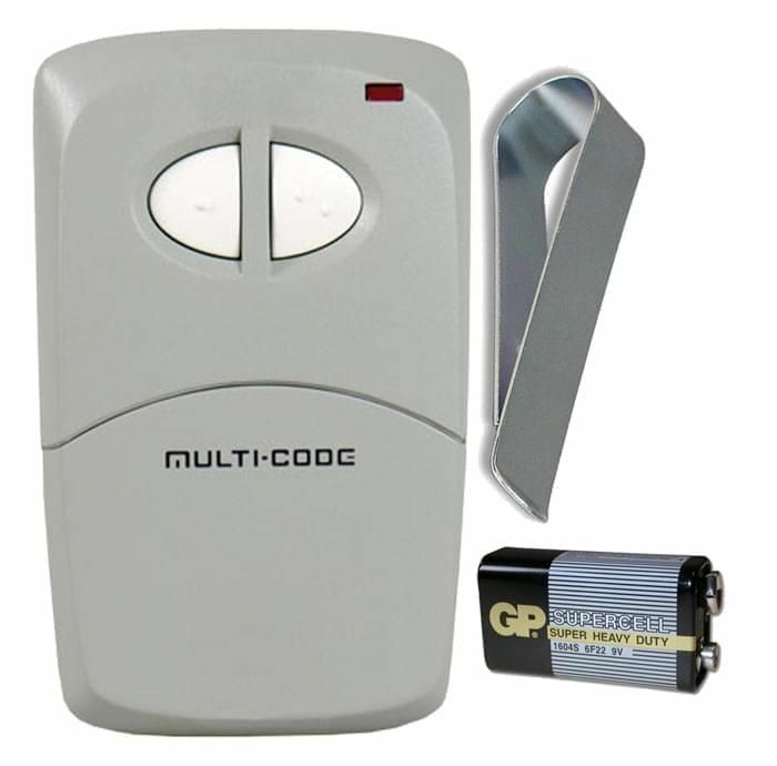 Linear Multi-Code 4120 Remote Gate/Garage Door Opener 2 Button 300MHz gallery