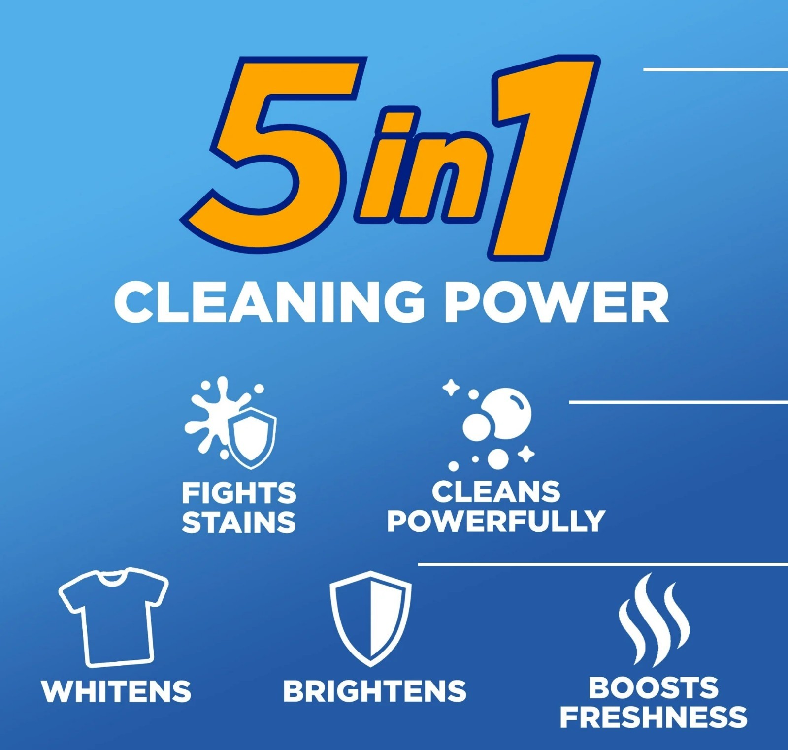 ARM & HAMMER Plus OxiClean Liquid Laundry Detergent, Fresh Scent, 77 Loads gallery
