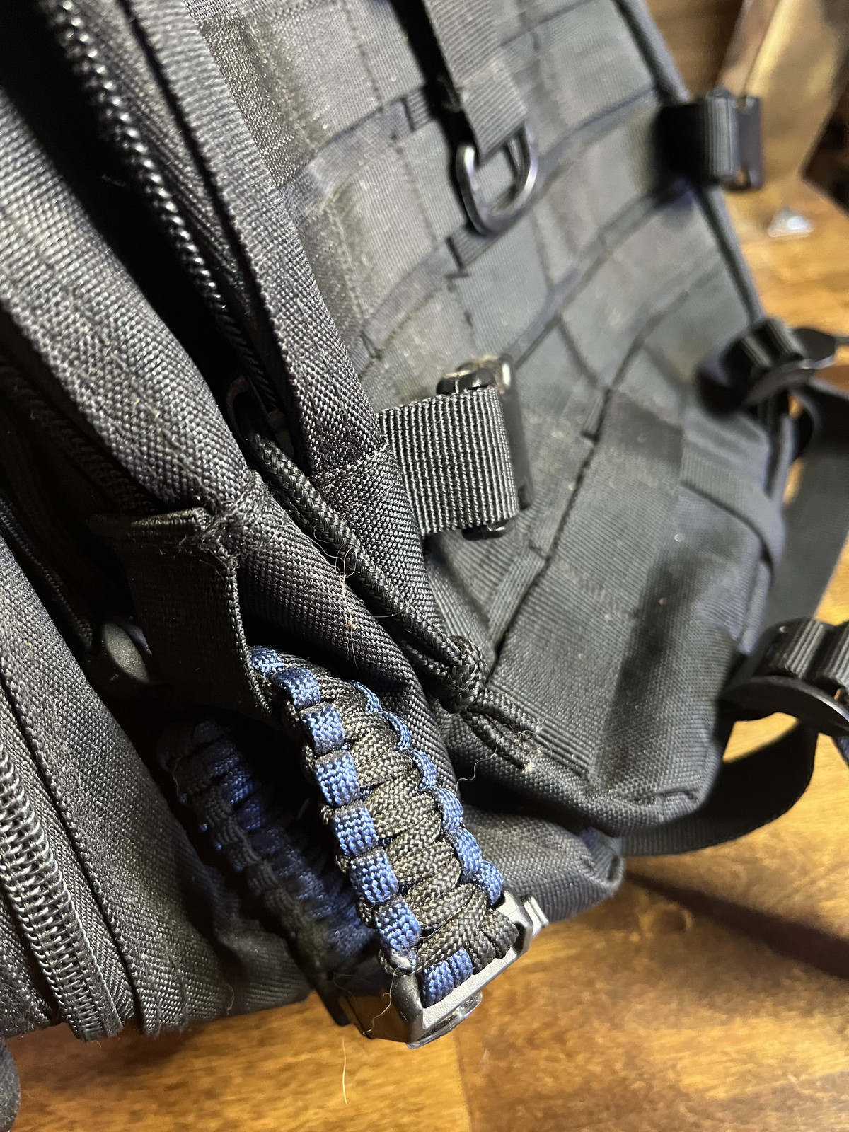Serremo Deploy Backpack Pitch Black 45L Capacity Molle Panel Used Excellent  5