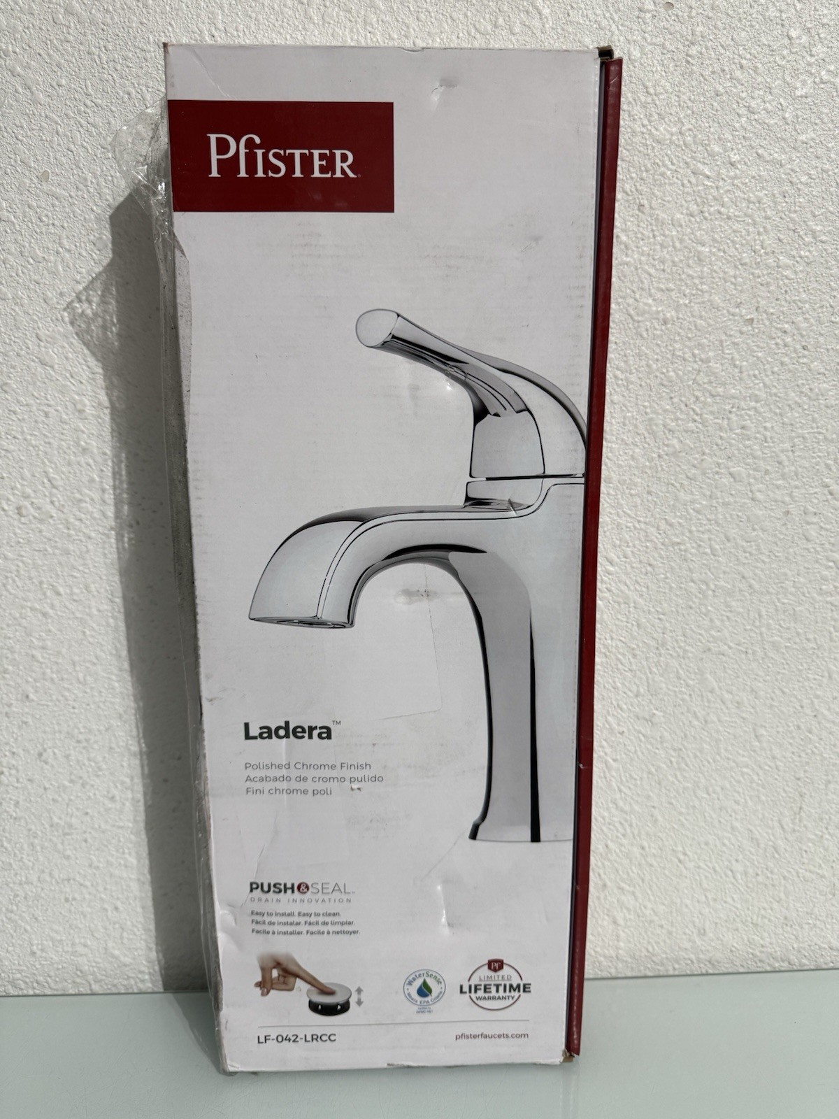 Pfister Ladera Single Hole Single-Handle Bathroom Faucet in Polished Chrome gallery
