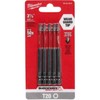 5 PACK Milwaukee SHOCKWAVE Impact Duty 3-1/2 in. T20 Torx SD Bit 48-32-4578 gallery