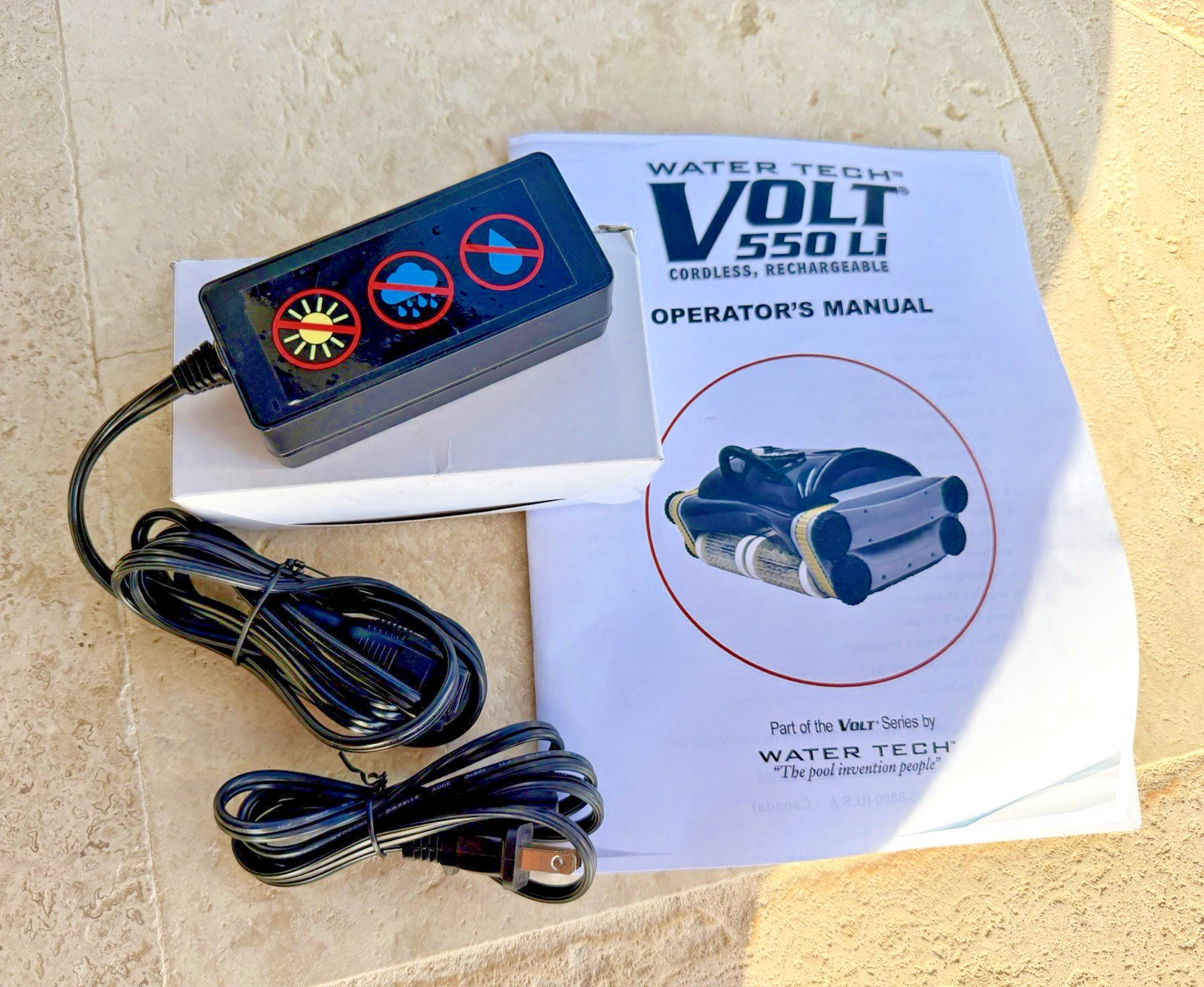 Water Tech Volt 550Li Cordless Robot LC2920-6S2P- Charger 2 Pcs Assembly gallery