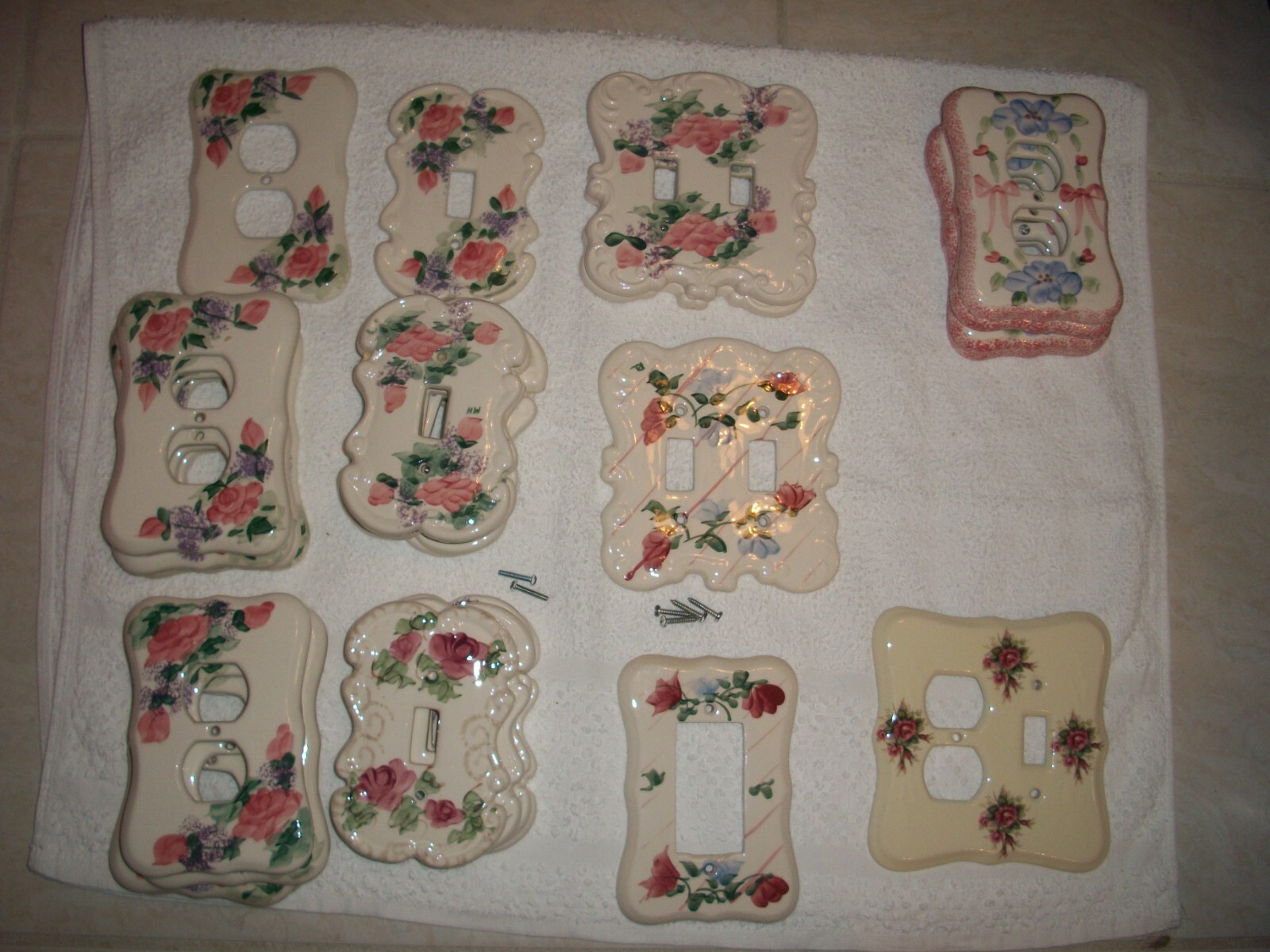 Floral Switch Plate Covers - Various Options gallery