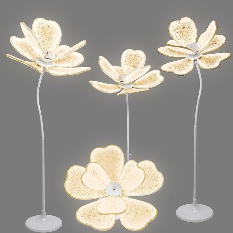 LED Flower Floor Lamp for Wedding, Luminous Floral Light for Party & Event Decor gallery
