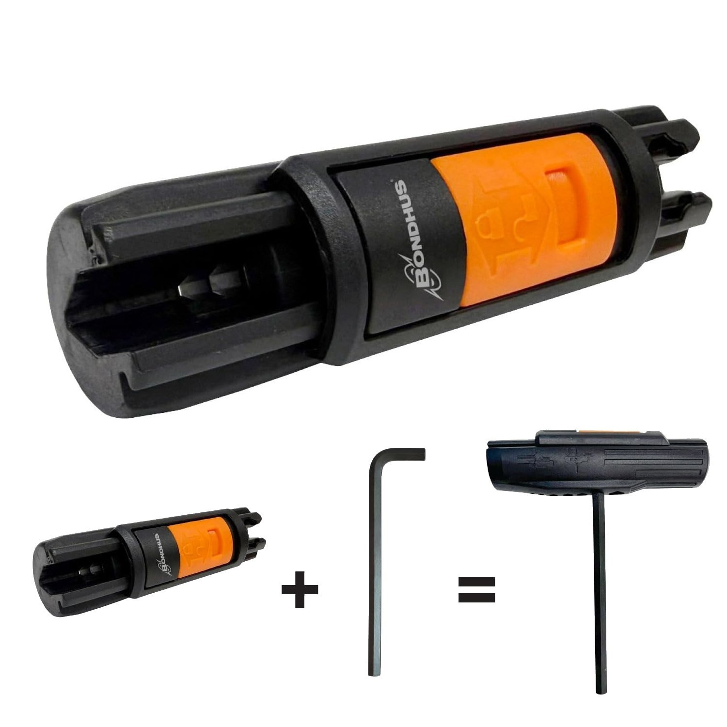 Bondhus Quick-T Grip, Universal Hex Key L-Wrench Adapter Handle 94230 gallery
