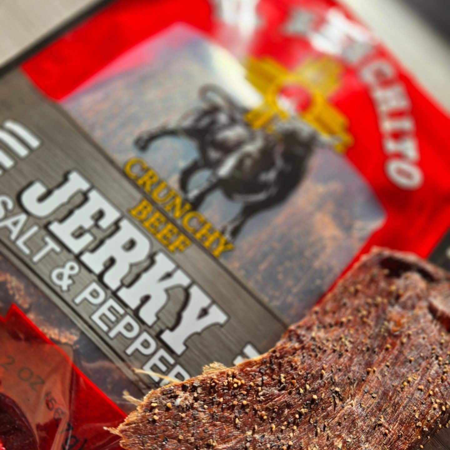El Ranchito Crunchy Beef Jerky – Salt & Pepper , 6 oz gallery