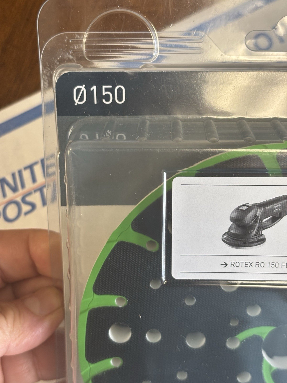 Festool 202461 6-Inch (150mm) Soft Sander Backing Pad for RO 150 FEQ gallery