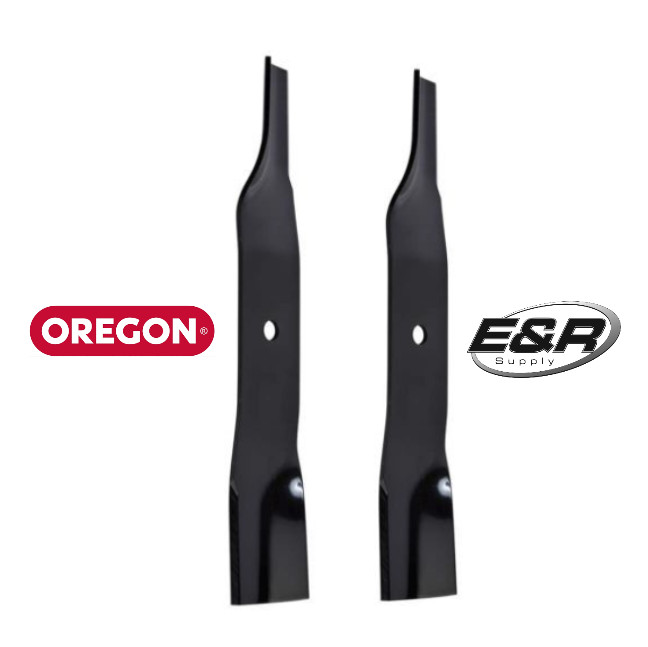 38" Cut Mower Blades for John Deere LT133 LT150 LT155 LT170, Oregon 791-400 (2) gallery