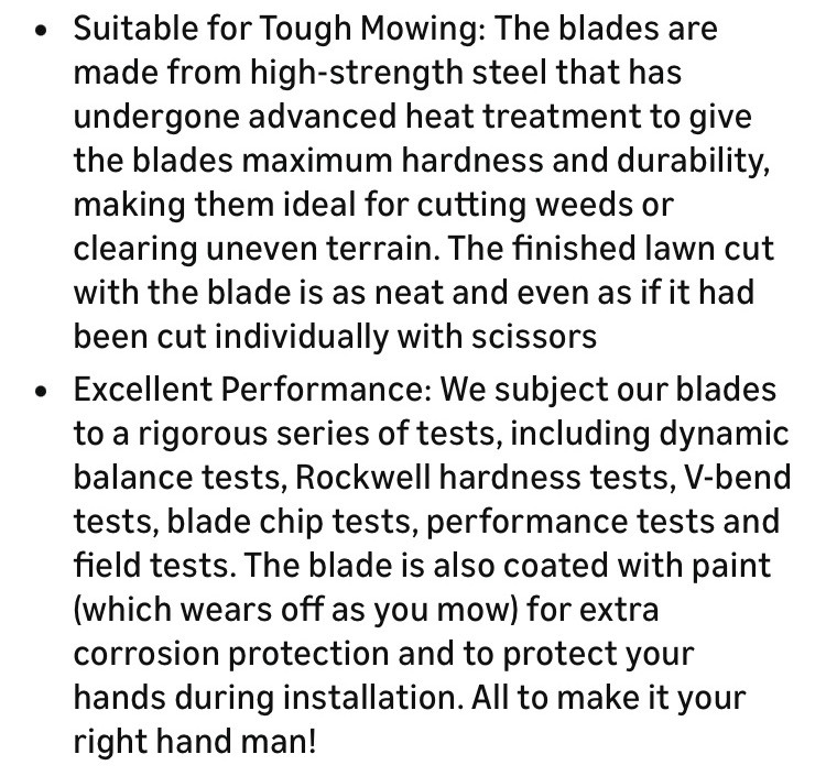 OEM Husqvarna 21 in. Mulching & Bagging Blade, 578 27 88-04 Replaces 406712 gallery