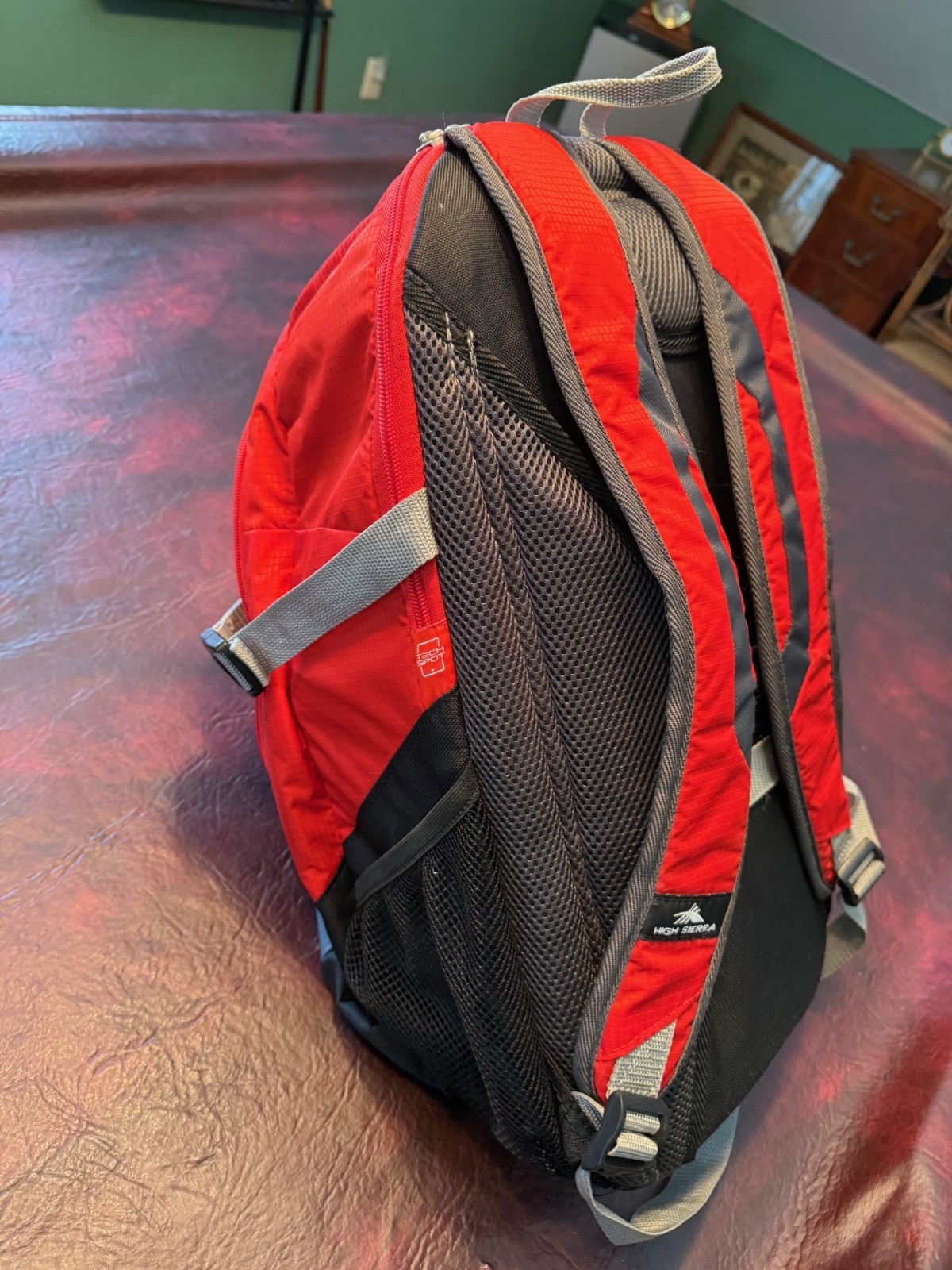 High Sierra Backpack - Red 4