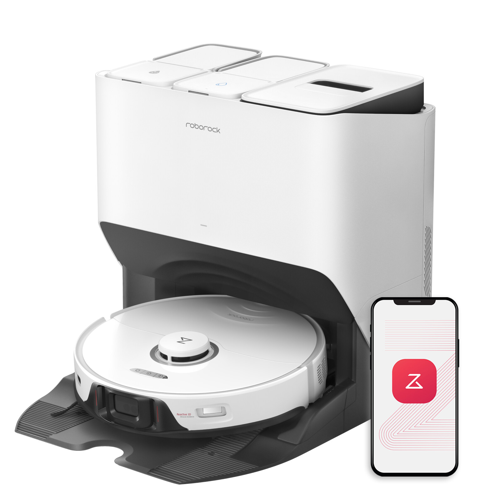 Roborock S8 Pro Ultra Robot Vacuum Mop,Self-Drying,6000Pa -Certified Refurbished gallery