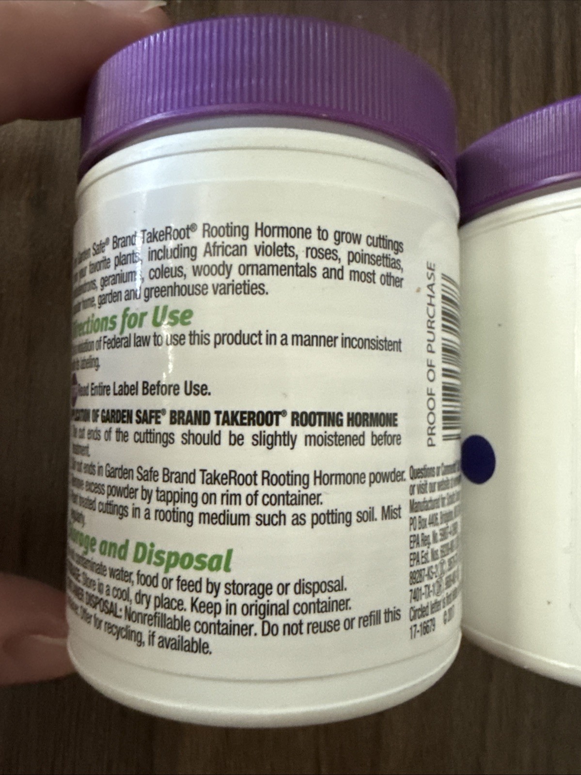 3 Pack Garden Safe Take Root Rooting Hormone, New Plant Growth Powder 2 Oz Each gallery