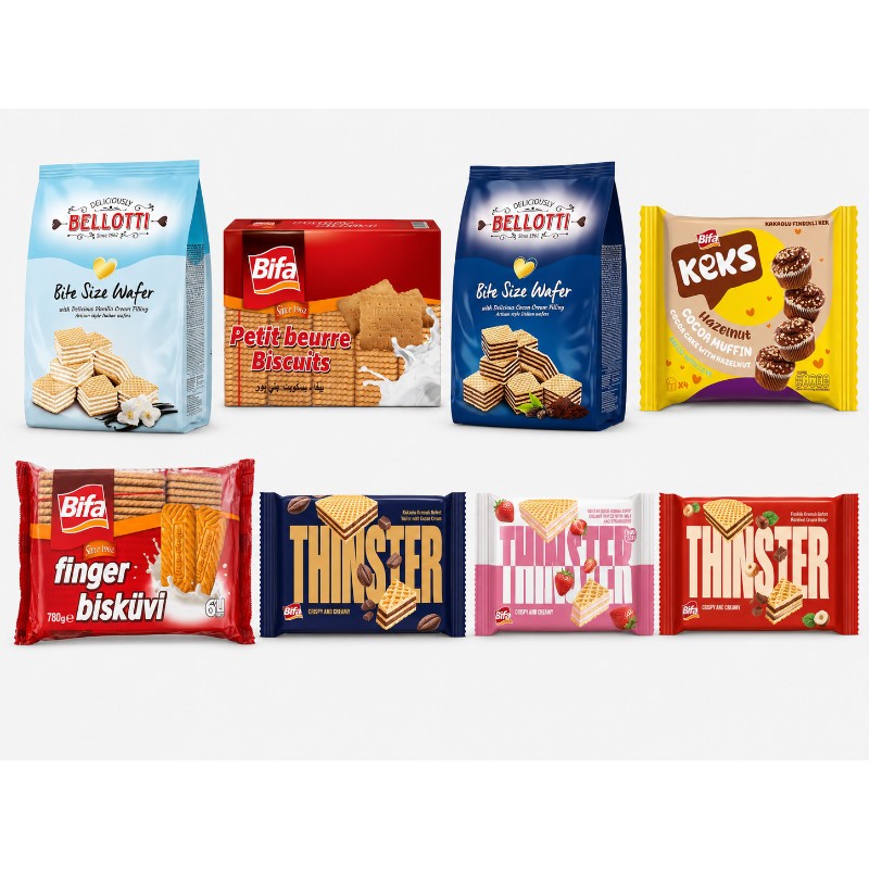 3x Bifa Finger Biskuvi Biscuits Cookies Tea Snacks Sweets Bundle Lot New 780g gallery