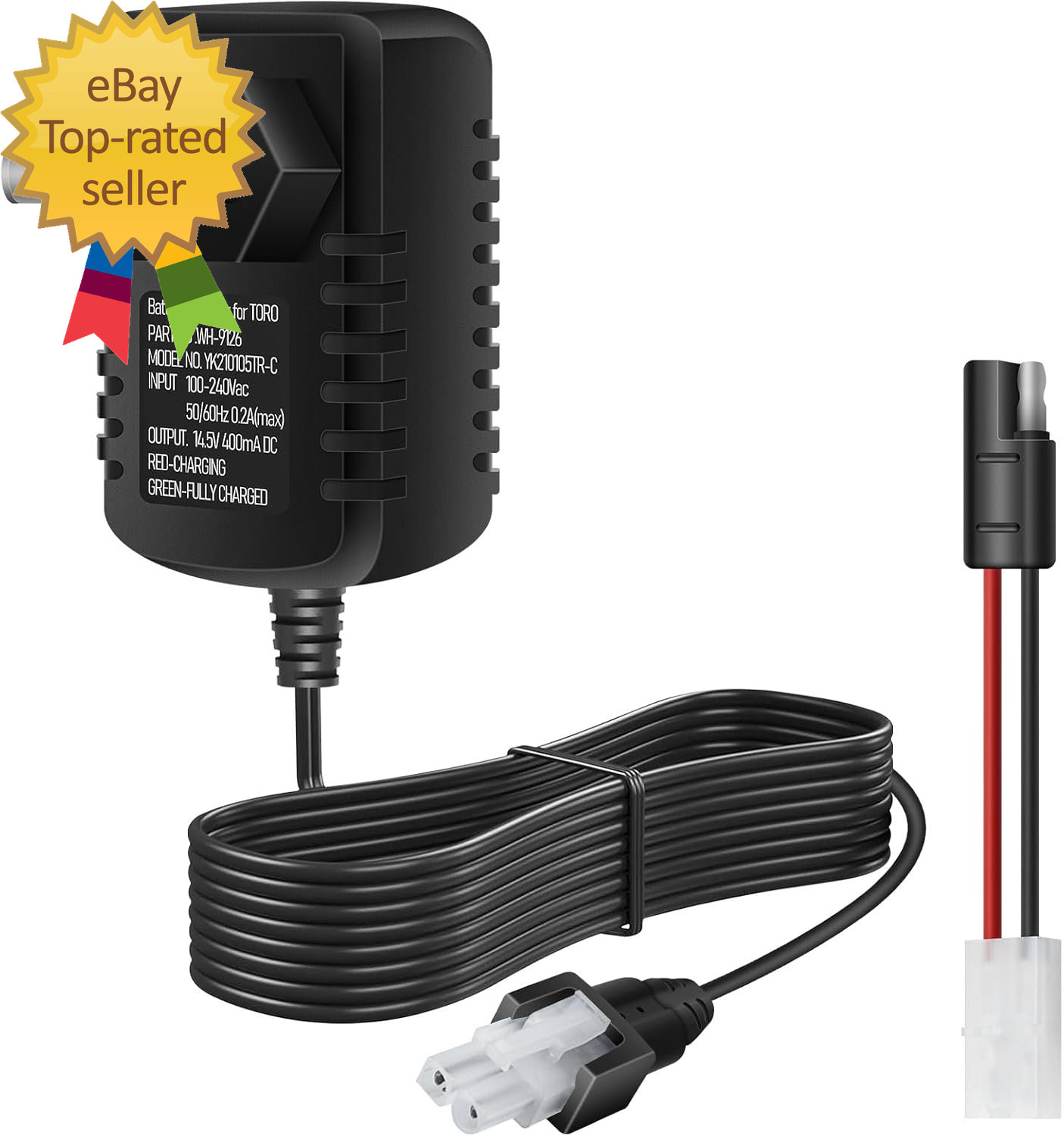 136-9126 Battery Charger by Compatible with Toro 22" Lawn Mower Battery Charger gallery