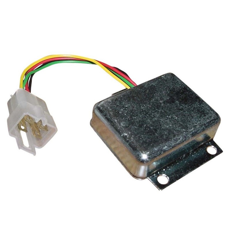 Voltage Regulator 12 Volt 4 Spade Plug Fits John Deere 4455 4020 2030 4000 1020 gallery