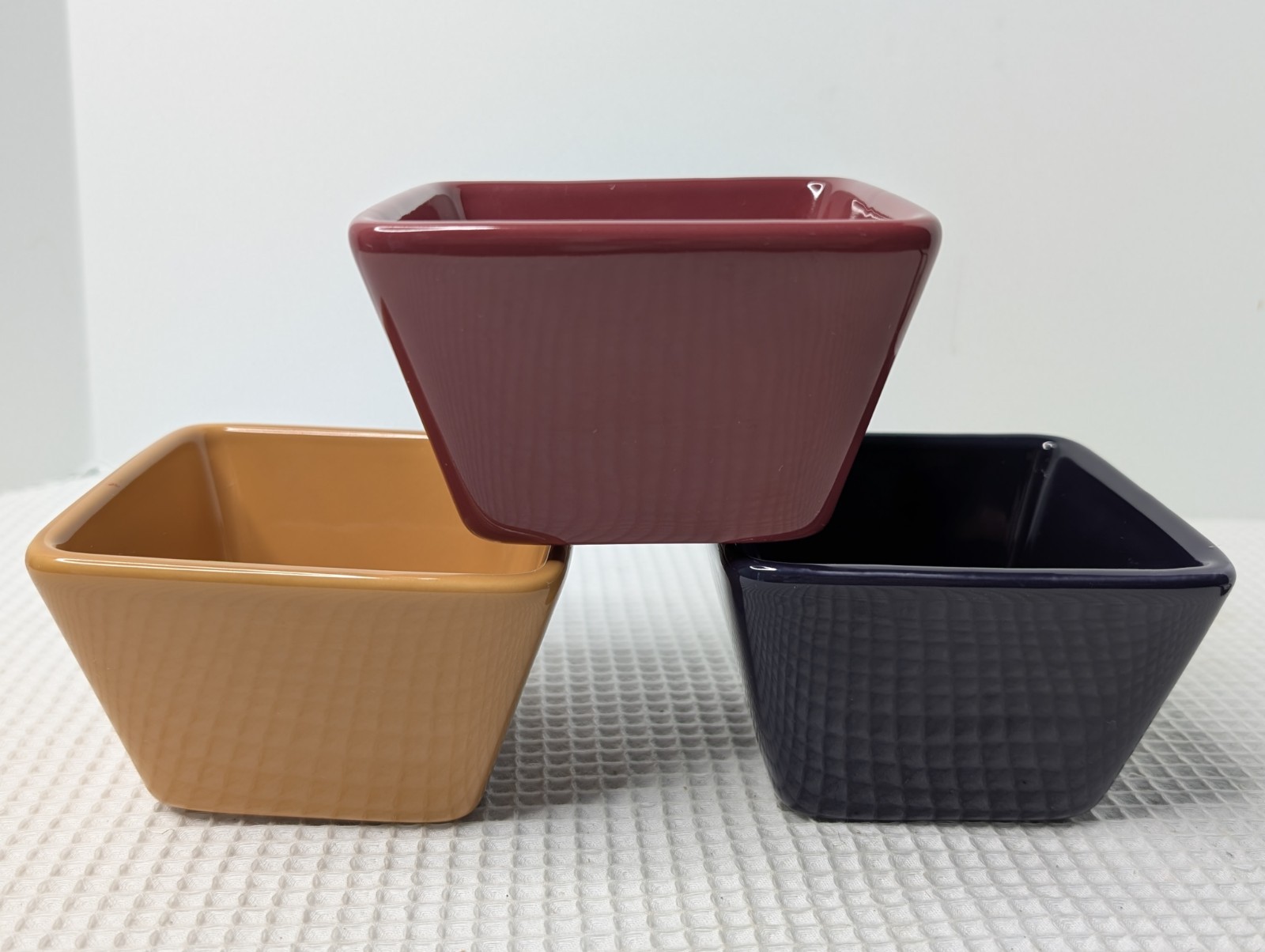 Pampered Chef Simple Additions 4.5" Square 3" Tall Dips Desserts Replacement gallery