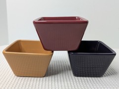 Pampered Chef Simple Additions 4.5″ Square 3″ Tall Dips Desserts Replacement