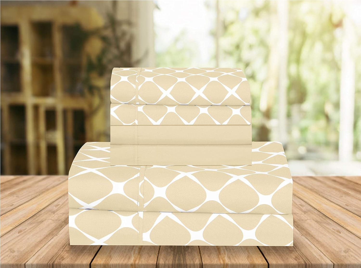 Luxury Soft Bed Sheets Bloomingdale Pattern 1500 Premium Hotel Quality gallery