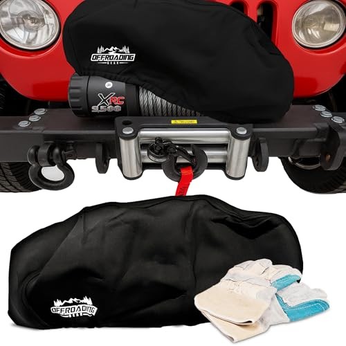 4x4 Waterproof and Dust-Resistant Heavy-Duty Winch 8000-10000 lbs Winches gallery