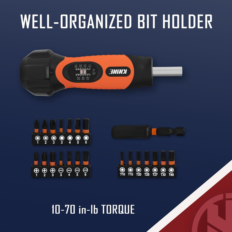 Torque Screwdriver Wrench Driver Set 10-70 Inch Pounds Lbs for Maintenance, 21 H gallery