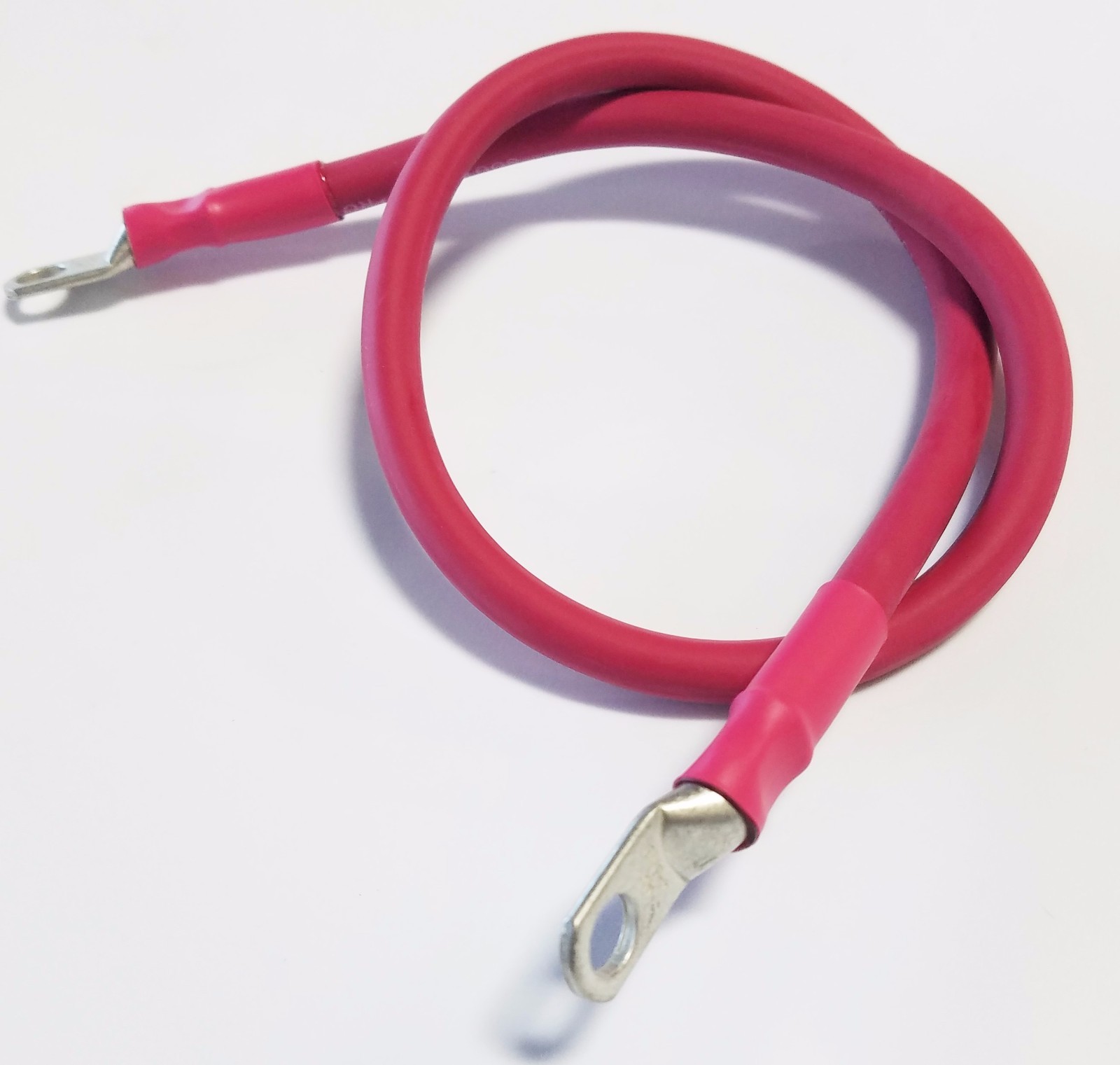 4 Gauge AWG Copper Battery Cable, Car, Truck, RV, Solar - Custom Made 60" Cable gallery