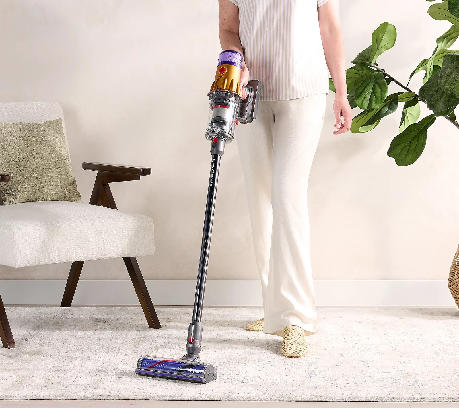 Dyson V12 Detect Slim Cordless Stick Vacuum Cleaner with 7 Tools, New gallery