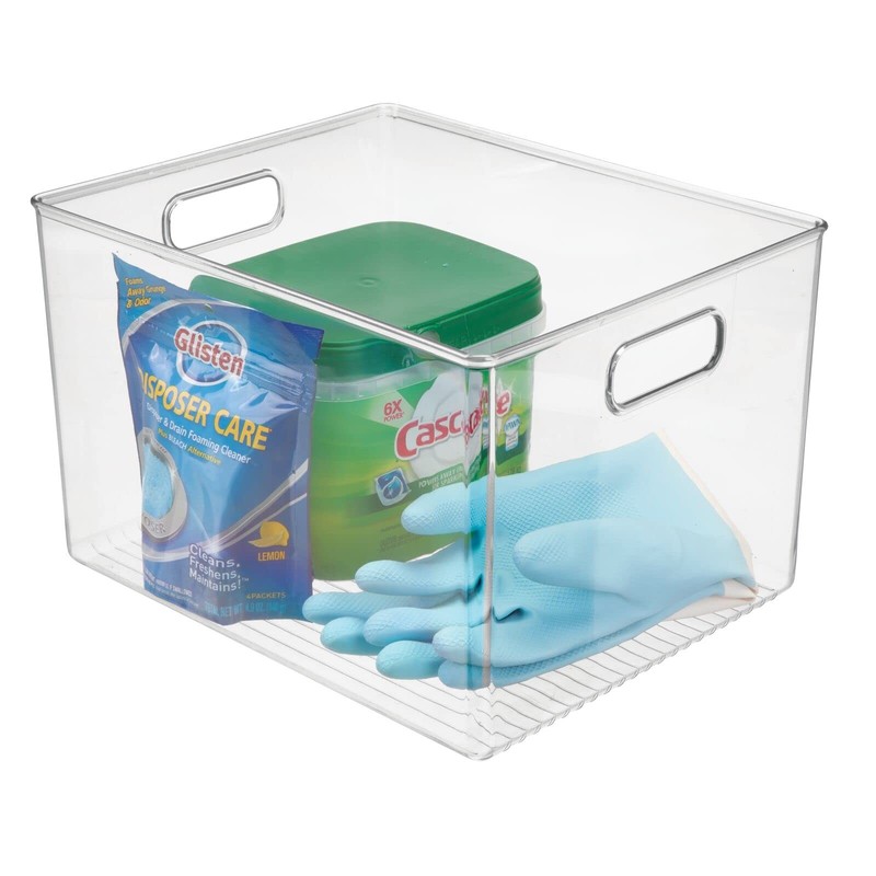 mDesign Plastic Storage Organizer Container Bin for Kitchen Organization in Pant gallery