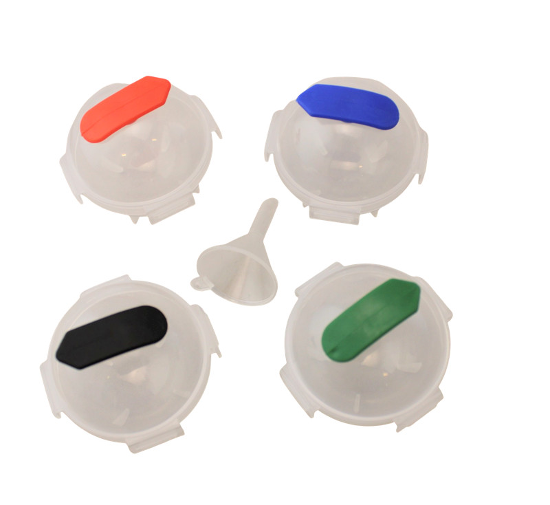 4 Pack 2" Large Round Ice Cube Tray Ball Maker Molds Jumbo ICE BALLS for Drinks gallery