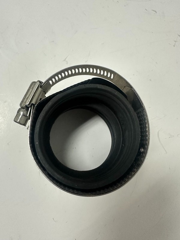 Everflow 2” No-Hub Coupling EF14200 – Shielded Cast Iron/PVC Pipe Connector gallery