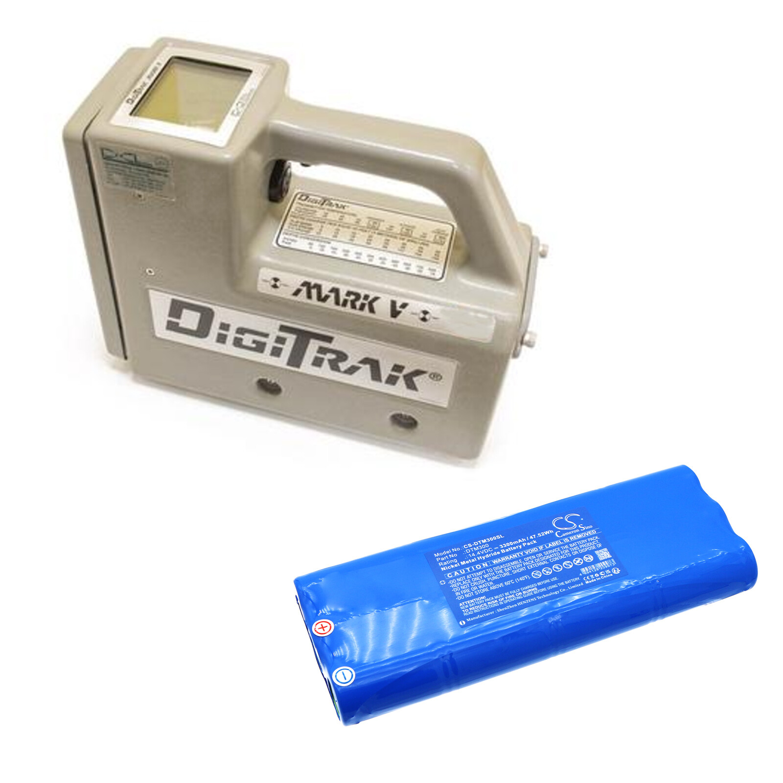 3300mAh Battery for Digitrak Eclipse,LT Receivers,Mark III,Mark IV,DTM300 gallery