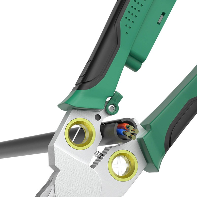 Multi-Function Electrical Tool with Voltage Detector for Wire Cutting Stripping gallery