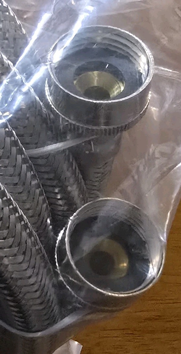 First Class 6 FT Stainless Steel Washing Machine Hose 1 Pair 3/4 FHT 50-3072T gallery
