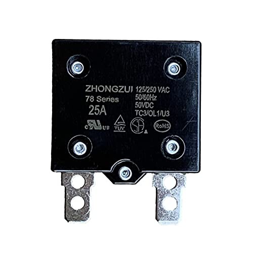 1Pcs 25A 125/250Vac 50Vdc Automatic Reset Relay Thermal Switch Circuit gallery