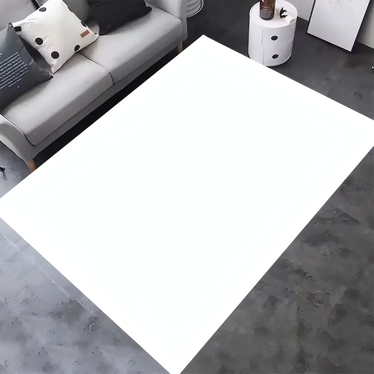 Luxurious Velvet Blue Marble Pattern Area Mat - 3D Realistic Design,Soft & Dura gallery