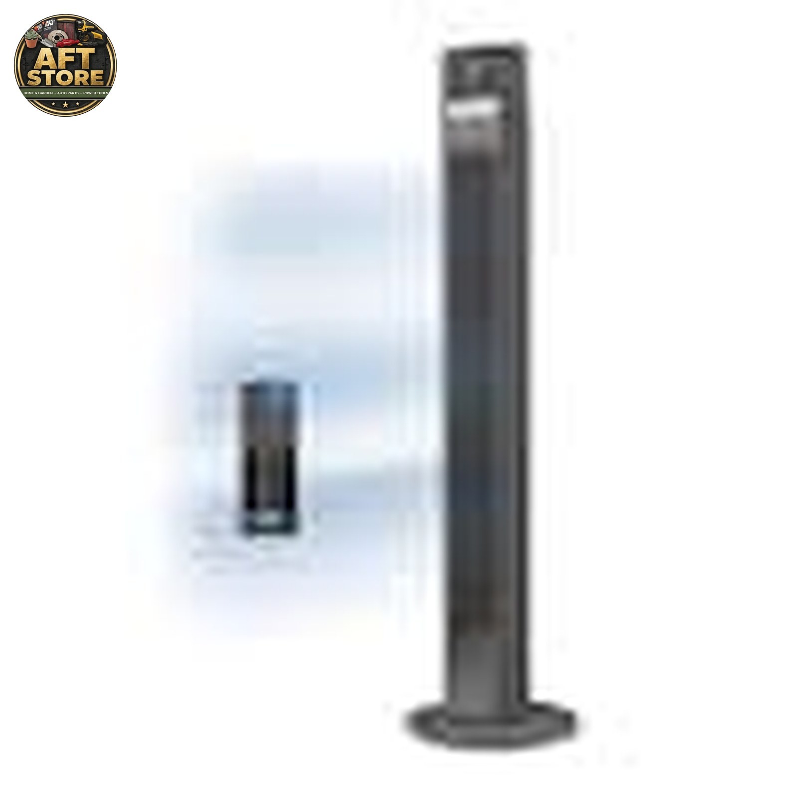 Lasko 48 in. Oscillating Tower Fan, 12-Speed, Remote Control, Gray gallery