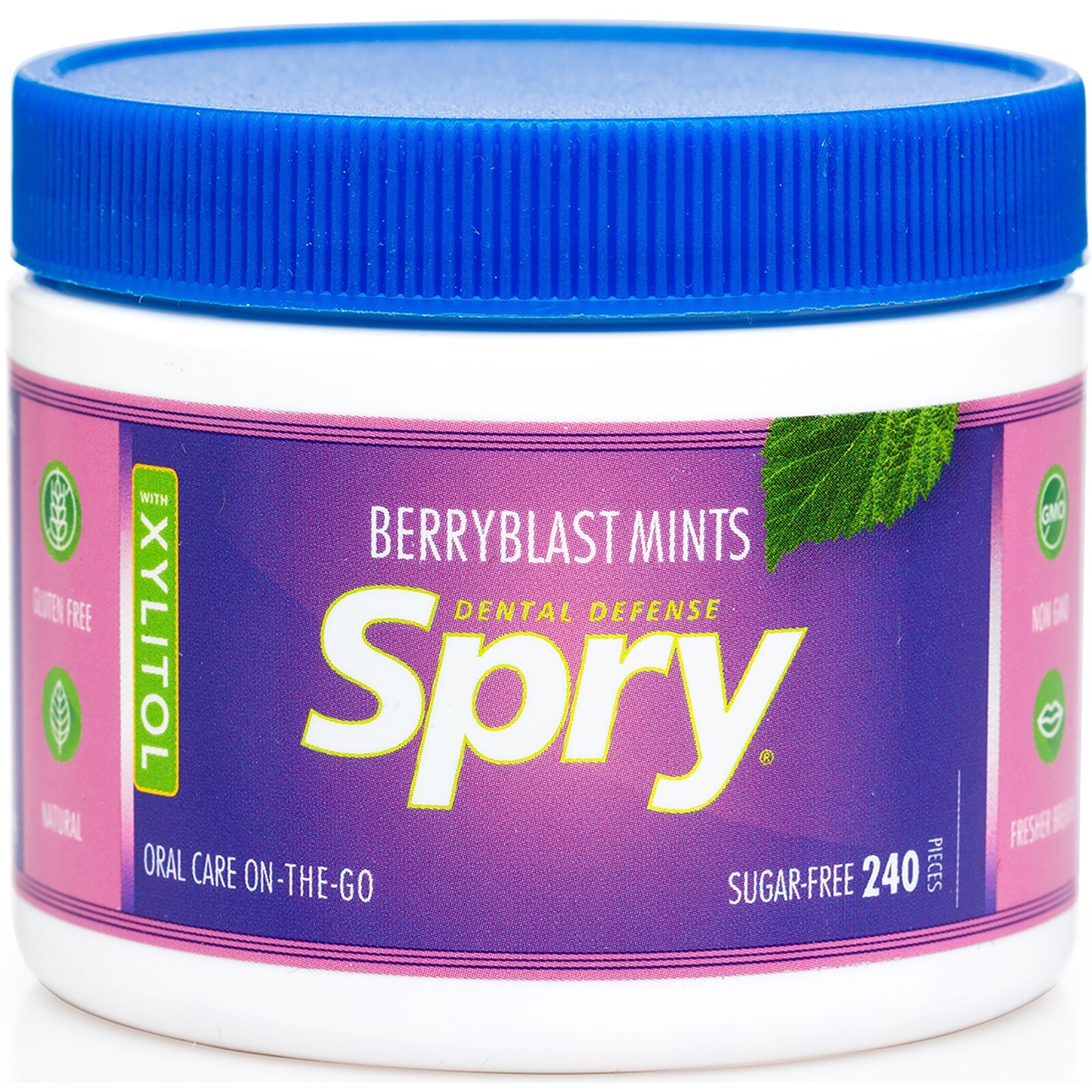 Spry Xylitol Natural Berry Blast Mints Sugar Free Candy - 240 Count (Pack of 1) gallery