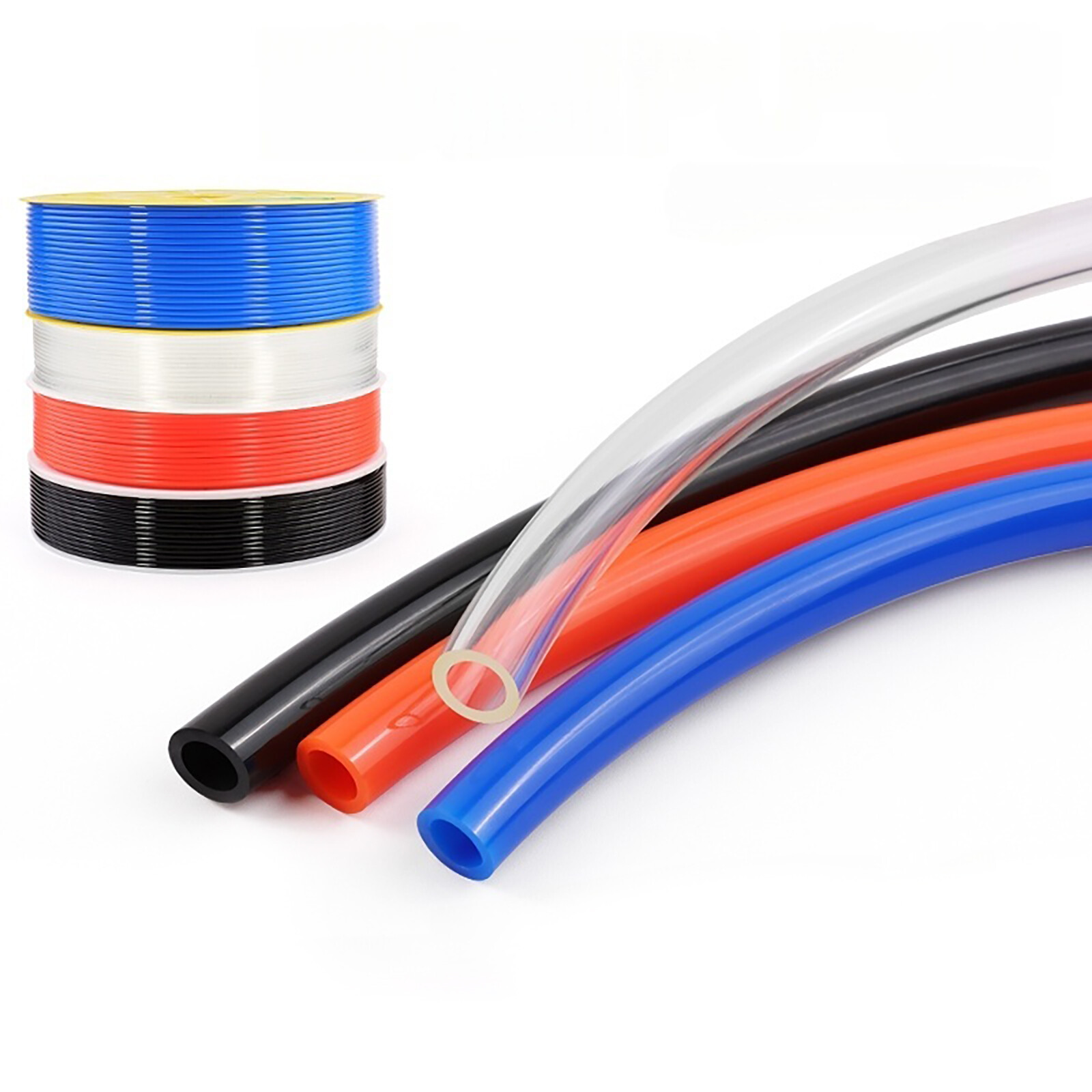 Polyurethane Flexible Tubing Pneumatic PU Pipe Tube Hose - Air Chemical Fuel Oil gallery