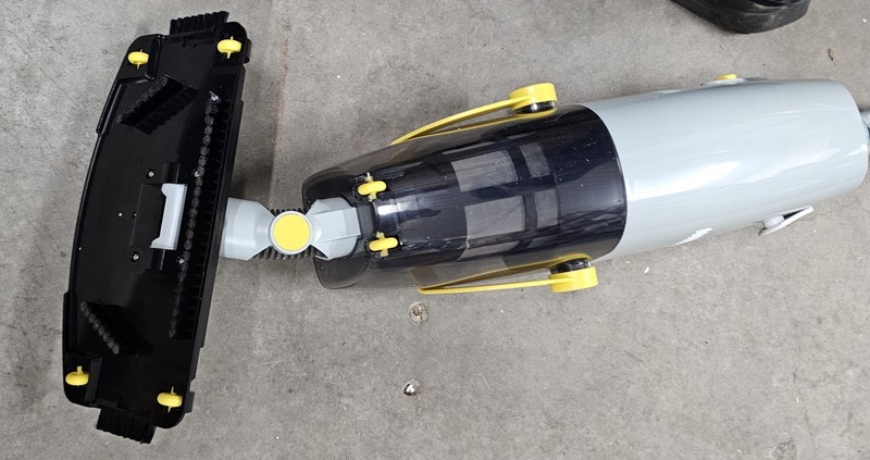 Cordless Handheld Pool Vacuum Rechargeable Pool Cleaner 90Min Runtime Expandable gallery