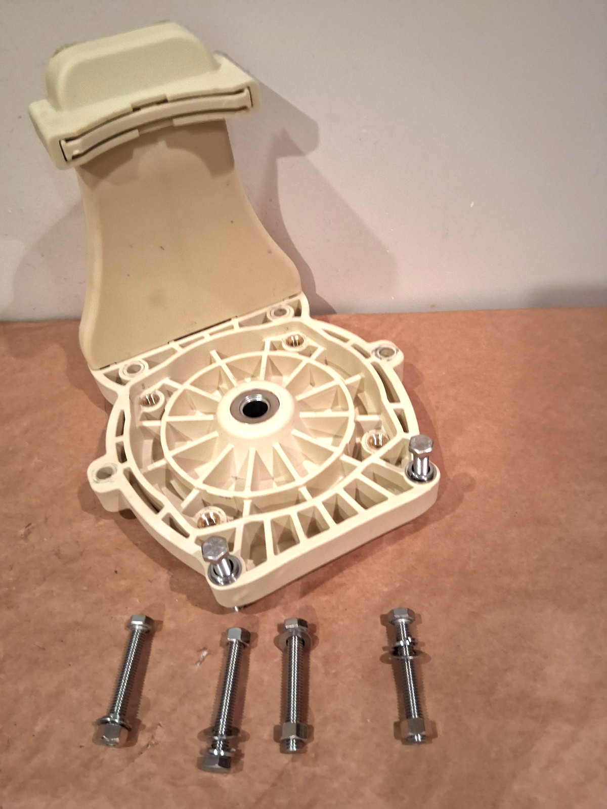 XtremepowerUS 75408 Pool Pump Motor Mount Base with bolts nuts gallery