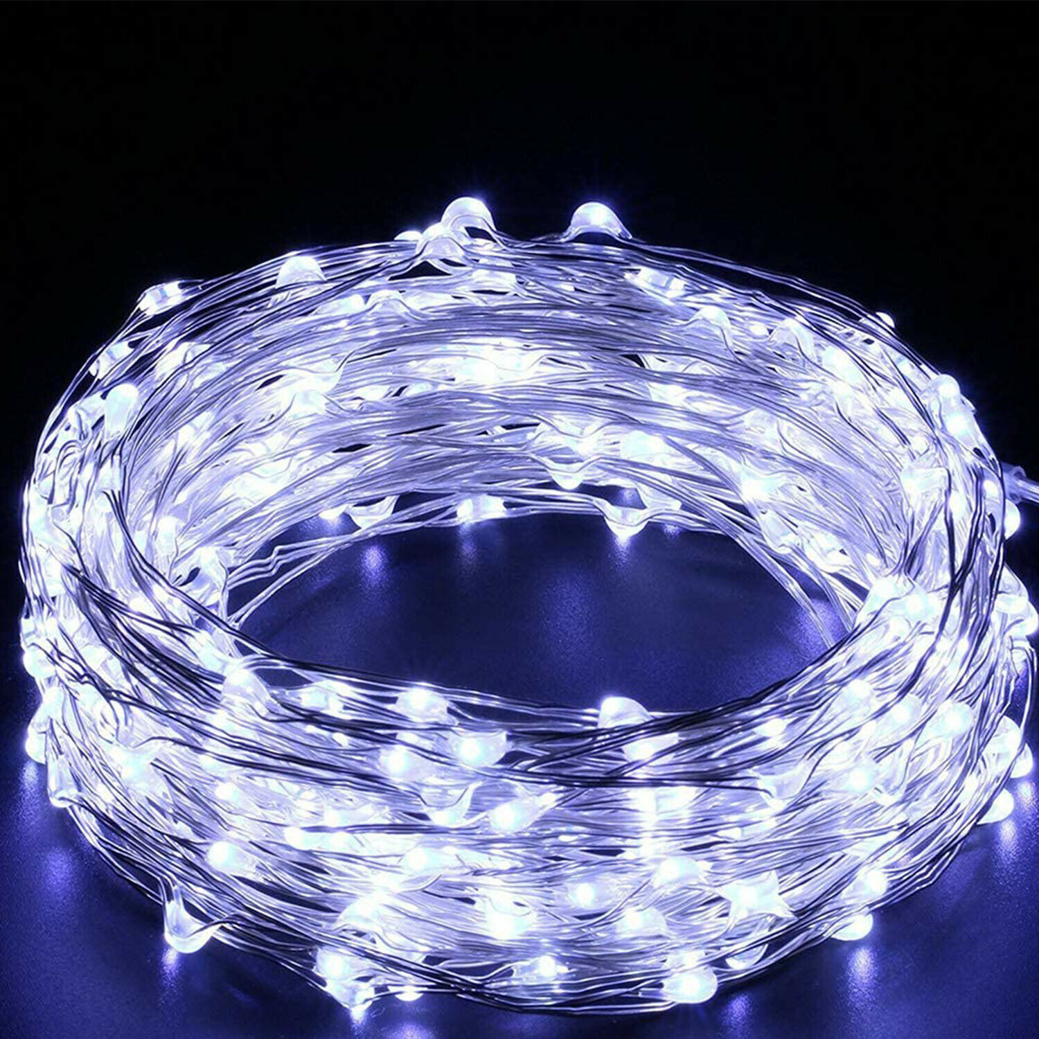 Fairy Lights with Switch 100/200 LED Plug in Copper String Light Christmas Party gallery