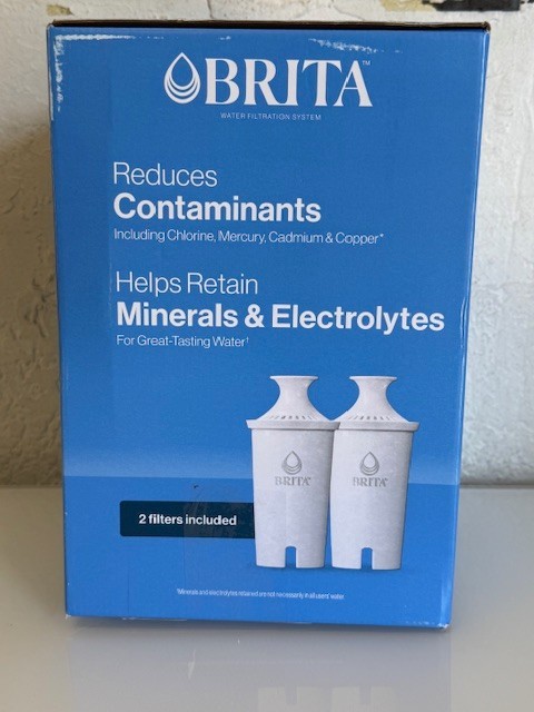 Brita Original Water Filter Pitcher + 2 Filters, 10-Cup Capacity gallery