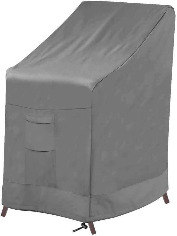 Waterproof Outdoor Stackable Chair Cover - Durable Oxford Fabric for 4-6 Chairs gallery