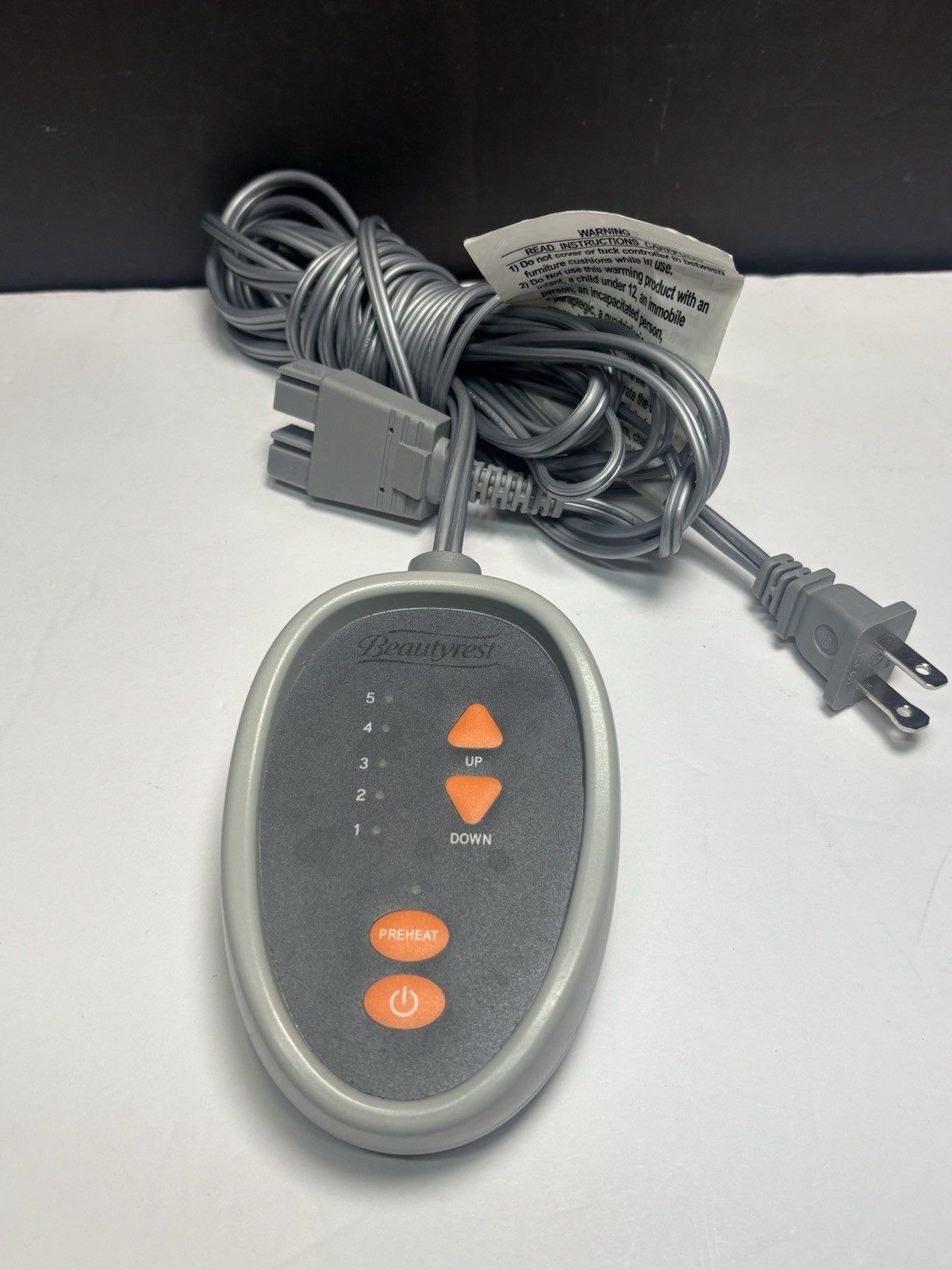 Beautyrest Sleep Philosophy Electric Mattress Pad Heated Control SCMP 2.1.1 gallery