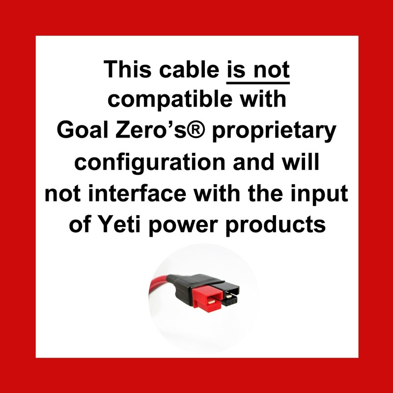 Solar Charging Cable fits ANDERSON POWERPOLE, JACKERY, Various Lengths 500 Watts gallery