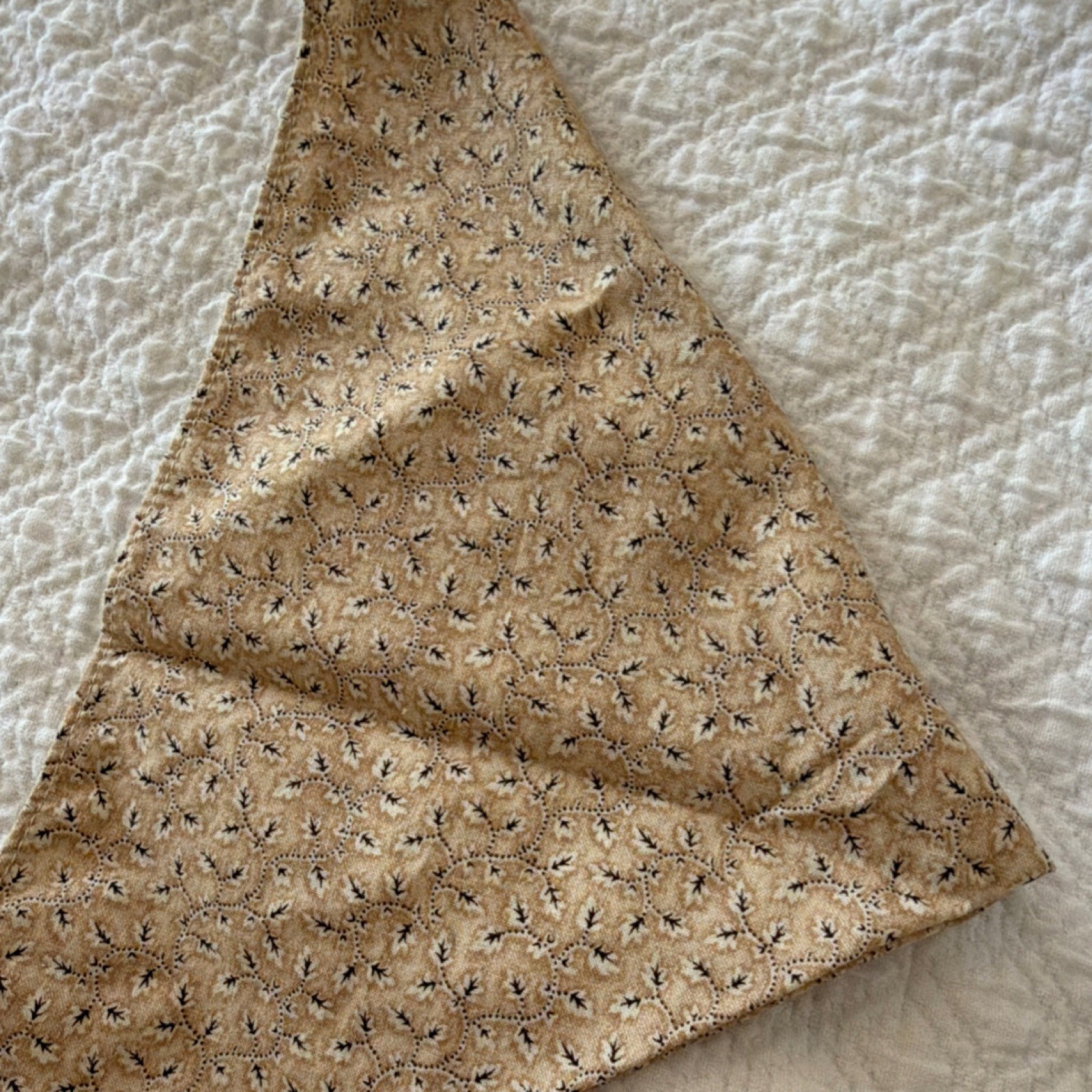 Pleasant Company Standard Square Pillow Sham Beige Floral Cotton Bedroom gallery